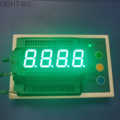 Catodo comune puro dell'esposizione di LED di segmento della cifra 7 di verde 0.56inch 4 per i quadri portastrumenti