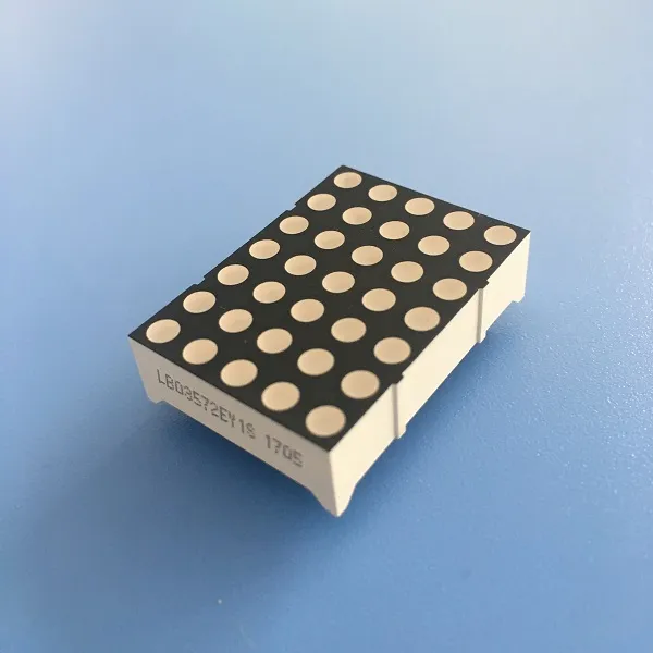 Display a LED a matrice DOT giallo super luminoso 3 mm per segnali mobili / bacheche 2
