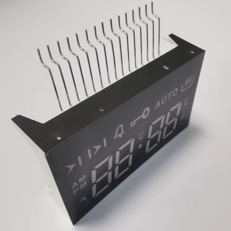 Display a LED 7 segmenti Ultra Bright Amber 4 cifre Anodo comune per 4 tasti Touch Forno integrato 5