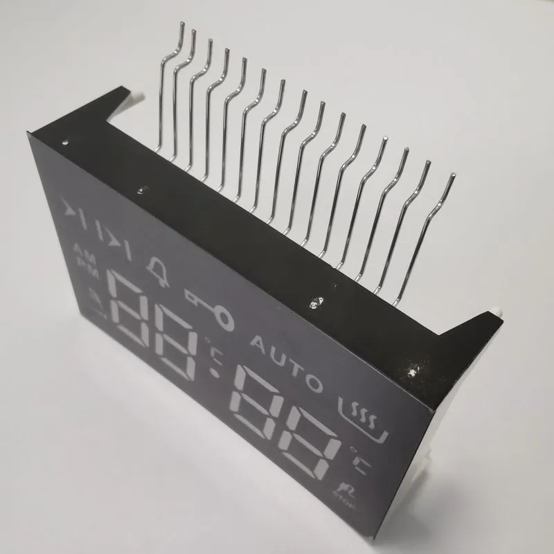 Display a LED 7 segmenti Ultra Bright Amber 4 cifre Anodo comune per 4 tasti Touch Forno integrato 4