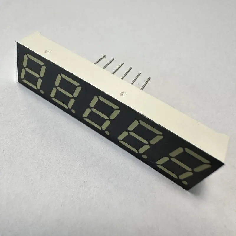Ultra Bianco 7 Segmenti LED Display 5 Cifre 0,39 pollici Anodo Comune per Indicatore Digitale 4