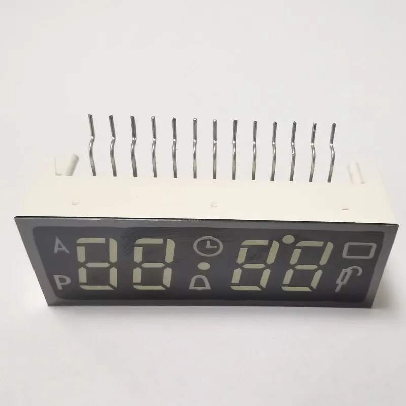 Display LED a 7 segmenti 4 cifre Anodo comune ultrabianco per timer di forno incorporato 1