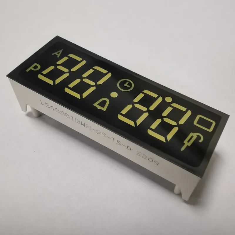 Display LED a 7 segmenti 4 cifre Anodo comune ultrabianco per timer di forno incorporato 2