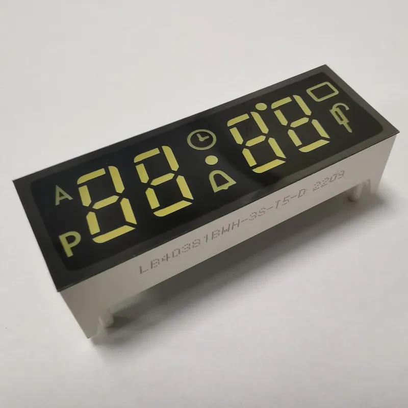 Display LED a catodo comune a 7 segmenti a 4 cifre per timer per forno integrato 2