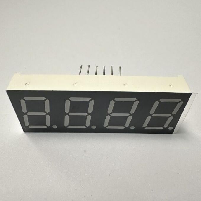 Display LED a 7 segmenti da 0,56 pollici (14,2 mm) a 4 cifre – Verde puro, anodo comune per pannelli strumenti ed elettrodomestici 4