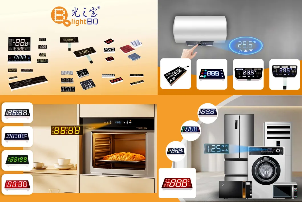 Display a LED a 4 cifre a 7 segmenti ad anodo comune per il controller del timer del forno 2