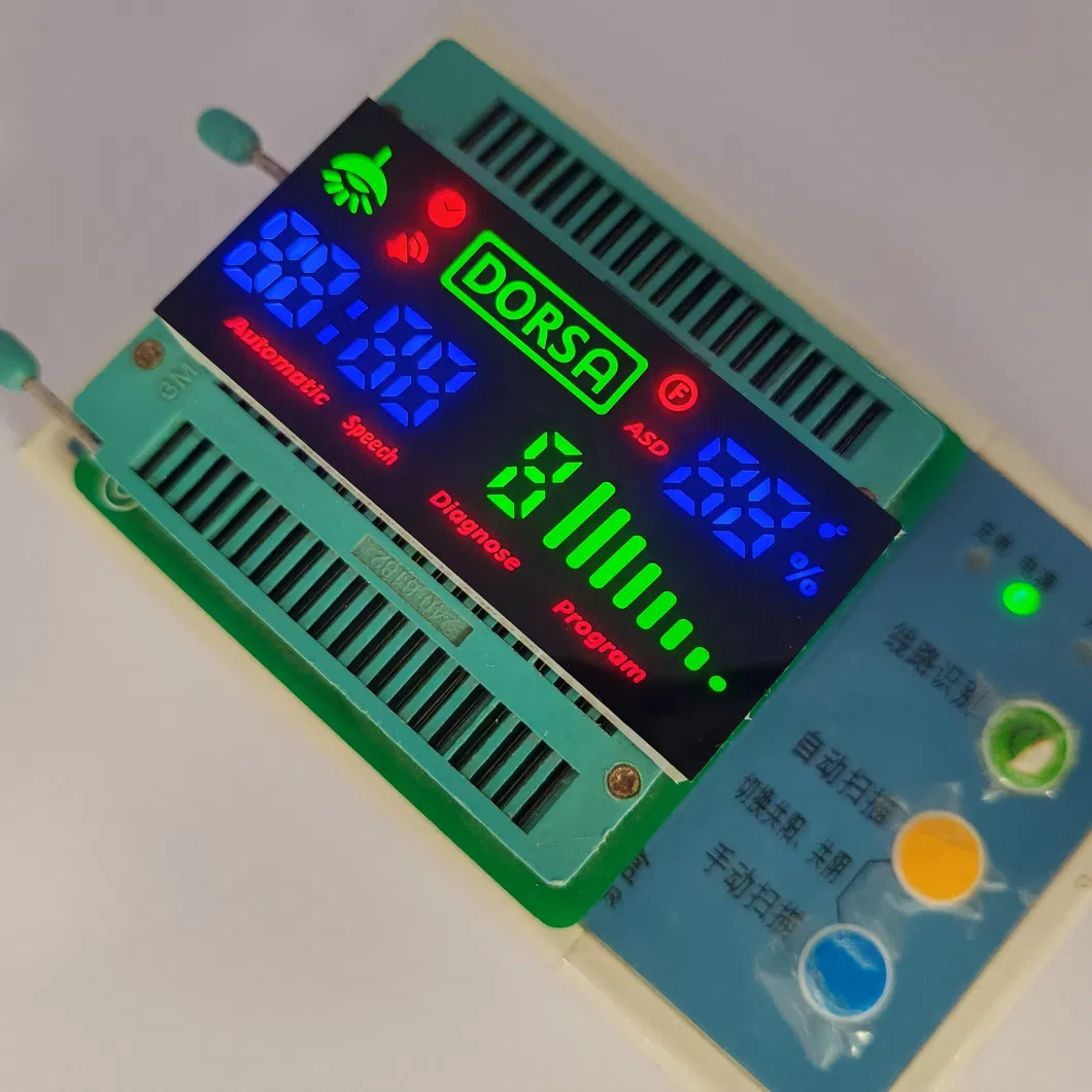 Display LED a 7 segmenti multicolore con IC driver per e-scooter 0
