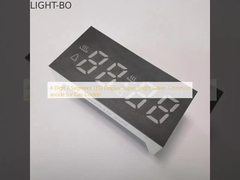 Display a LED a 7 segmenti a 4 cifre, verde brillante, anodo comune per cucina a gas