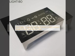 Display a LED 7 segmenti Ultra Bright Amber 4 cifre Anodo comune per 4 tasti Touch Forno integrato