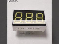 Display a LED a 3 cifre e 7 segmenti di colore bianco ultra luminoso da 0,36