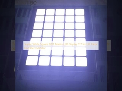 Display a LED a matrice DOT quadrato superbianco 5*7 per indicatore del numero di piano dell'ascensore