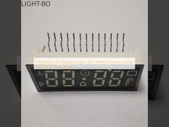 Display LED a 7 segmenti 4 cifre Anodo comune ultrabianco per timer di forno incorporato