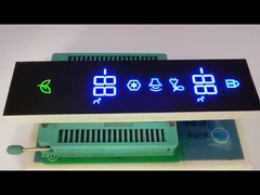Display a LED a 7 segmenti a catodo comune ad ultrasuolo/verde per controllori frigoriferi