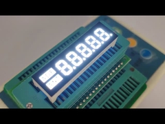 Display dell'orologio a LED a 7 segmenti a 5 cifre bianco ultra luminoso per elettrodomestici