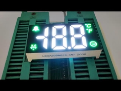 Display LED a 7 segmenti a tre cifre Ultra Bianco/Verde per Scaldabagno