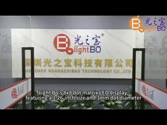 Display LED a matrice di punti ambra 8 x 8 da 3 mm da 1,26 pollici