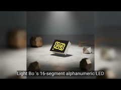 Display LED alfanumerico a 16 segmenti da 0,8 pollici Ultra Bianco per indicatore ascensore