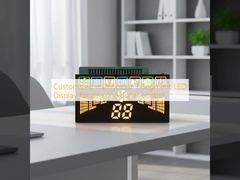 Display LED multicolore a 7 segmenti personalizzato per il controllo del condizionatore d'aria
