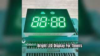 Display LED verde puro da 0,38 pollici per timer del forno