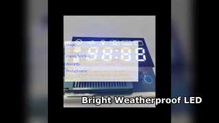 Display LED per esterni ultra luminoso personalizzato e resistente alle intemperie