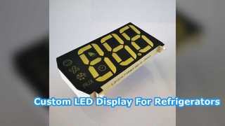 Display LED personalizzato per il controllo della temperatura del frigorifero