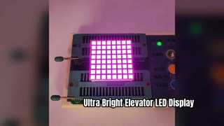 Display a matrice di punti LED 8x8 ultra luminoso per ascensori