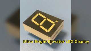 0 Display LED a 7 segmenti da 8 pollici per sistemi di ascensori