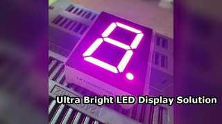 Display LED ultraluminoso FH56 41RD per uso industriale